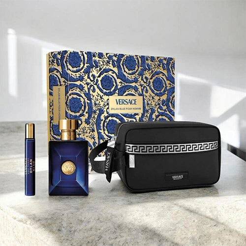 VERSACE DYLAN BLUE EDT 100ml /EDT 10ml /ポーチ ヴェルサーチ VERSACE DYLAN BLUE EDT 100ml /EDT 10ml /ポーチ ヴェルサーチ