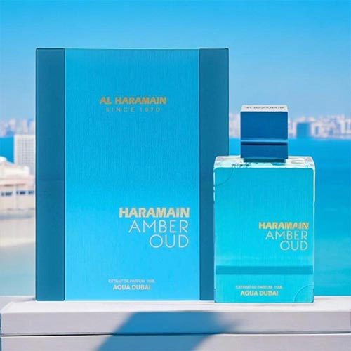 AL HARAMAIN AMBER OUD AQUA DUBAI 75ml アルハラメイン