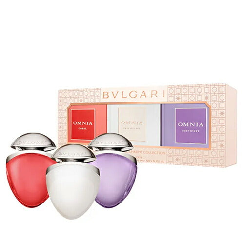 香水 レディース ブルガリ BVLGARI オムニア ジュエル チャーム コレクション セット ミニ香水 ギフト OMNIA COLLECTION  15ml × 3個 フレグランス